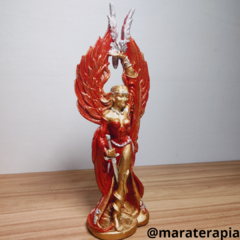 deusa Morrígan Alada I Deusa Da Morte M01 32cm resina