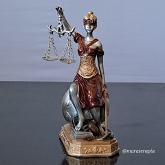 Deusa Themis (têmis) deusa da Justiça 18cm em resina