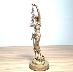 Deusa Themis (têmis) deusa da Justiça 21cm em resina - loja online