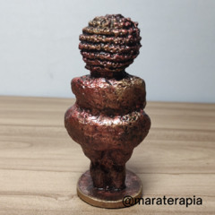 Deusa Vênus de Willendorf P01 12cm Em Gesso