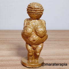Deusa Vênus de Willendorf P05 12cm Em Gesso