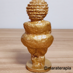 Deusa Vênus de Willendorf P05 12cm Em Gesso
