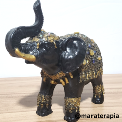 Elefante Indiano  G01 21X19 resina com adorno