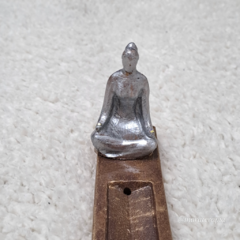 incensário barra meditação M01 26x5cm em resina artesanal