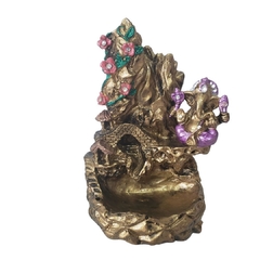 incensário cascata 15cm em resina Ganesha calça lilas em resina - Maraterapia presentes wicca I budismo I umbanda I católico I decoração I antiguidades I animais