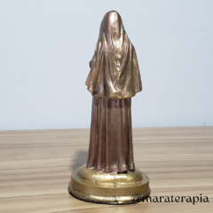 Santa Rita de Cassia  20cm resina e adorno artesanal
