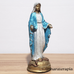 Nossa Senhora das Graças 001 20cm em resina e adorno artesanal - comprar online