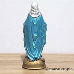 Nossa Senhora das Graças 001 20cm em resina e adorno artesanal - Maraterapia presentes wicca I budismo I umbanda I católico I decoração I antiguidades I animais