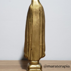 Nossa Senhora de Fatima mod 01 30cm gesso e adorno - Maraterapia presentes wicca I budismo I umbanda I católico I decoração I antiguidades I animais
