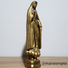 Nossa Senhora de Fatima mod 01 30cm gesso e adorno - comprar online