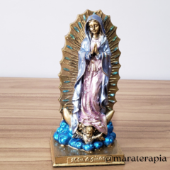 Nossa Senhora de Guadalupe mod 01 20cm resina e adornos - Maraterapia presentes wicca I budismo I umbanda I católico I decoração I antiguidades I animais