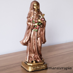 Santa Terezinha mod 02 20cm resina com adorno artesanal - comprar online