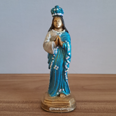 Santa Sara Kali 15cm, P03 em resina com adorno