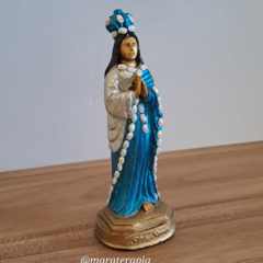 Santa Sara Kali 15cm, P05 em resina com adorno