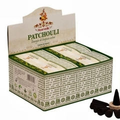 incenso 004 cone cascata   backflow fragrância patchouli - comprar online