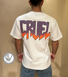 Remera Cruel Blanca - comprar online