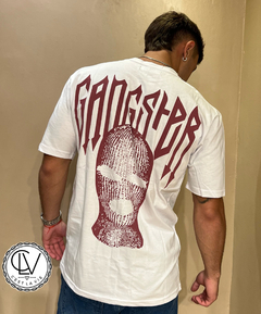 Remera Gánster Blanca - comprar online