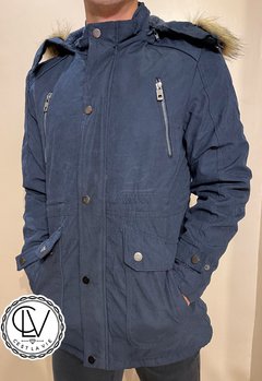 Campera Parka Azul en internet