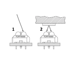 Sensor IR TCRT5000 seguidor de línea - Unibot