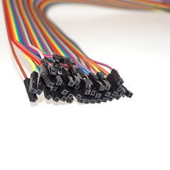Cable 40pin DuPont Hembra-Hembra 30cm