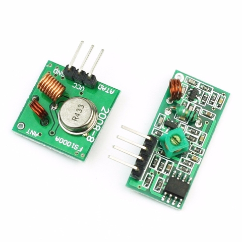 Kit Módulos RF 433Mhz Emisor y Receptor
