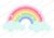 Kit imprimible Unicornio arcoiris con glitter - tienda online