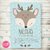 Kit imprimible personalizado ciervito bebé celeste bosque animalitos woodland party bautizo bautismo babyshower baby boy bambi digital golosinas