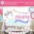 Banner imprimible personalizado para candybar unicornio pastel - comprar online