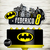 Kit Imprimible topper para torta Batman cumpleaños invitacion digital gotham batman party decor