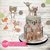 Kit imprimible personalizado animales del bosque romántico 