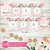 Kit imprimible cisne princesa blanco invitacion cumpleaños baby shower bautismo bautizo shabby flores rosas