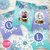 Kit Imprimible personalizado Frozen 2 Disney winterland elsa anna olaf invitación digital candybar tarjeta printable kit party
