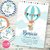 Kit imprimible personalizado globo aerostático zorrito viajero invitación cumpleaños babyshower
