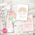 kit imprimible arcooiris nordico boho personalizado colores pastel cumpleaños fiesta decoracion deco diy rainbow party  invitacion tarjeta