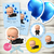 Kit Imprimible Baby Boss Jefe en Pañales cumpleaños baby shower invitacion digital tarjeta