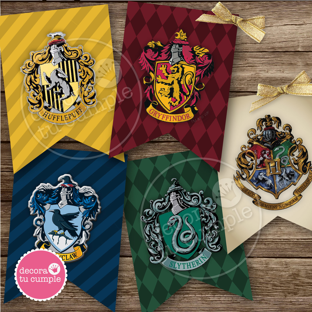 Kit Imprimible Harry Potter - decora tu cumple