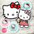 Kit hello kitty pastel cumpleaños invitacion digital gatita kitty birthday