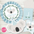 kit imprimible koala personalizado celeste varon niño cumpleaños fiesta decoracion deco diy invitacion tarjeta