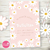 Kit imprimible flores margaritas rosa pastel diy invitacion digital daisies party printable