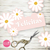 Kit imprimible flores margaritas rosa pastel diy invitacion digital daisies party printable