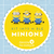 Kit Imprimible Minions cumpleaños invitacion digital adorno torta cake topper