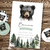Kit imprimible osito oso black bosque acuarela animalitos del bosque invitacion digital woodland forest bear party gingham