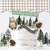 Kit imprimible osito bosque acuarela tarjeta cumpleaños invitacion digital cake topper oso
