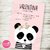 Kit imprimible osita panda pandita party rosa invitación digital cumpleaños baby shower bautizo bautismo
