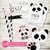 Imagen de Kit imprimible panda party rosa 2