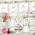 Kit Imprimible comunión bautismo romántico rosas glitter con cruz  invitación digital estampita candybar
