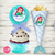 Kit Imprimible Sirenita Bebé Ariel Disney invitacion digital personalizado baby ariel mermaid party birthday party tags