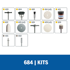 Kit de Acc. Dremel Para Pulido y Limpieza 684 - comprar online