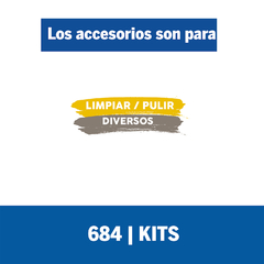 Kit de Acc. Dremel Para Pulido y Limpieza 684 en internet