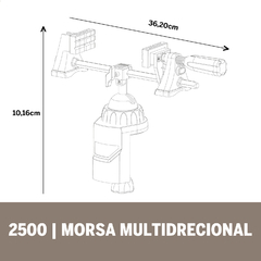 Estación de trabajo Dremel Multi-Vise 2500 - Ferreteria Industrial Aguilar